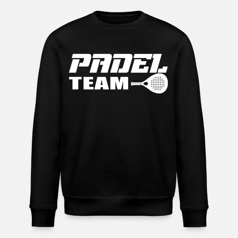 Padel Team - Stanley/Stella ROLLER Unisex Organic Sweatshirt - black