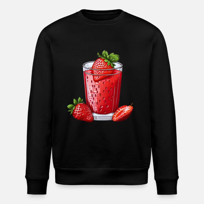 Erdbeersirup - Stanley/Stella Unisex Bio-Sweatshirt ROLLER - Schwarz
