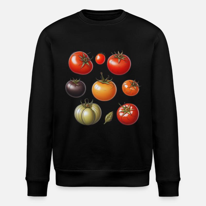Tomaten - Stanley/Stella Unisex Bio-Sweatshirt ROLLER - Schwarz
