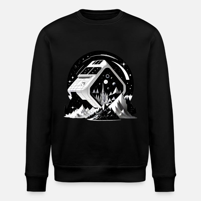 Cité de l’espace 03 - Sweat bio ROLLER Stanley/Stella Unisexe - noir