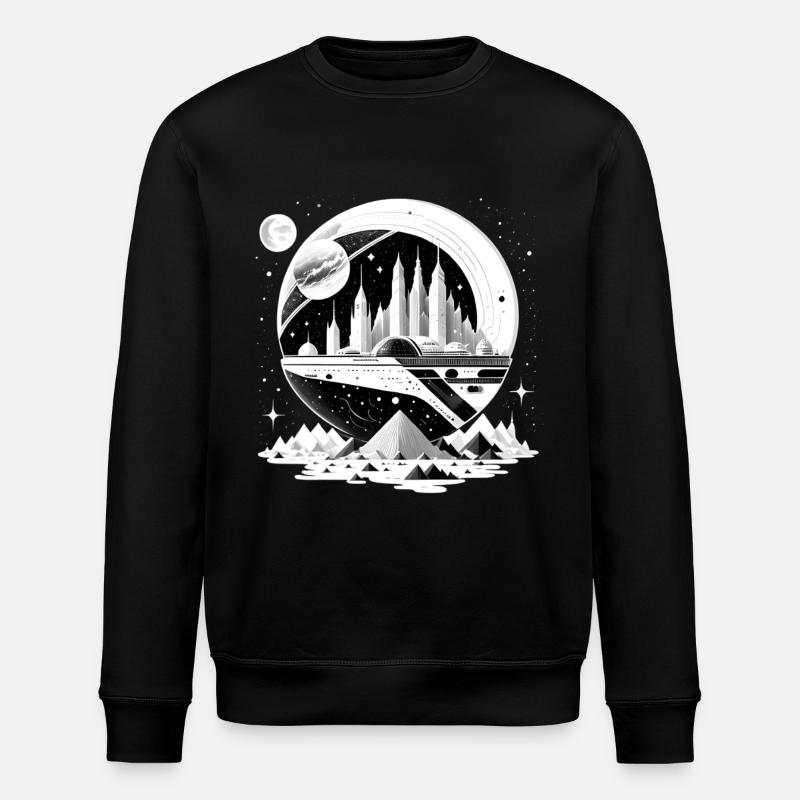 Cité de l’espace 06 - Sweat bio ROLLER Stanley/Stella Unisexe - noir