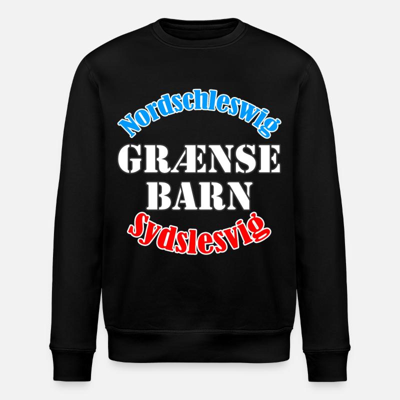 Grange graense - Grenzkind - Sweat bio ROLLER Stanley/Stella Unisexe - noir