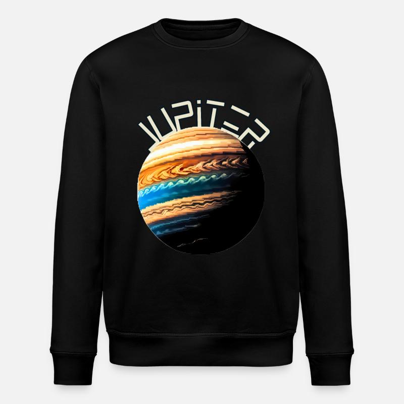 Jupiter - Stanley/Stella ROLLER Unisex Organic Sweatshirt - black