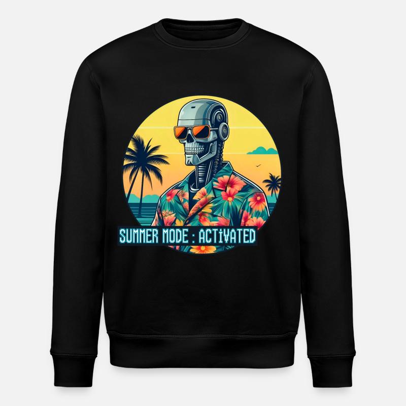 Mode été activé - Sweat bio ROLLER Stanley/Stella Unisexe - noir