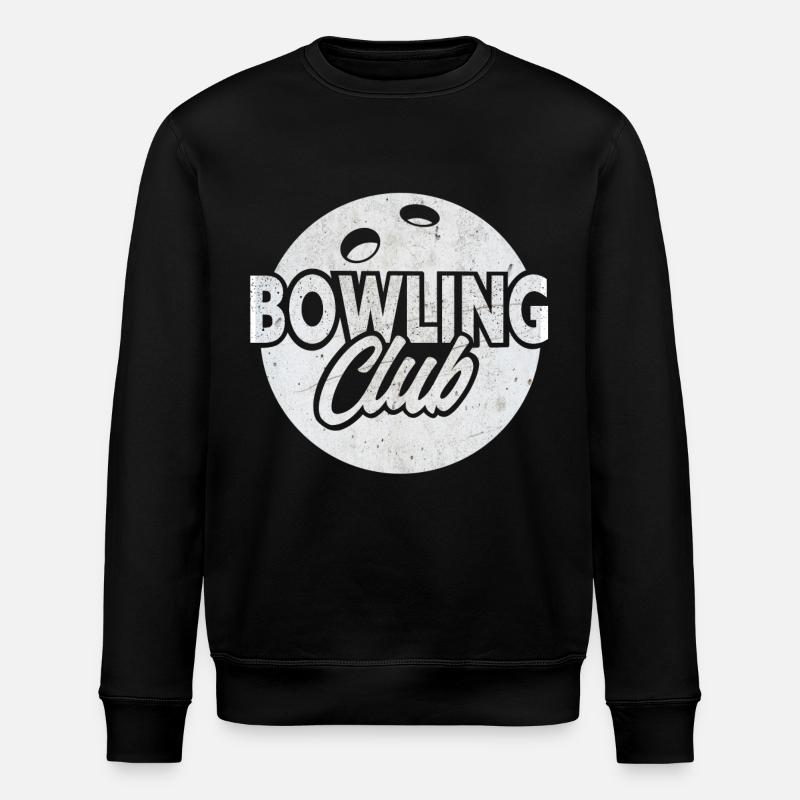 Bowling Club - Sweat bio ROLLER Stanley/Stella Unisexe - noir