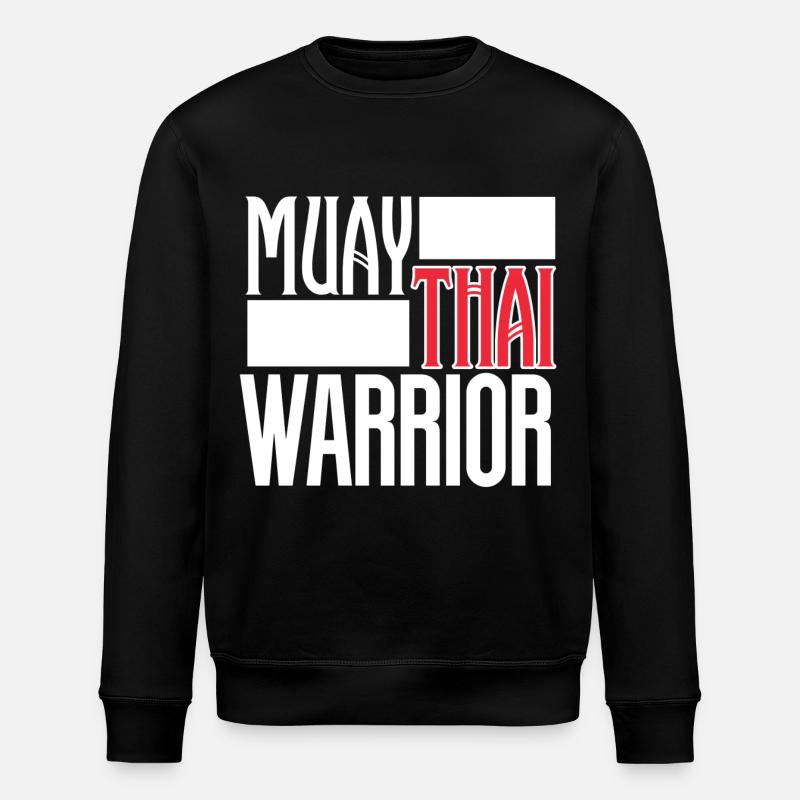 Muay Thaï - Sweat bio ROLLER Stanley/Stella Unisexe - noir