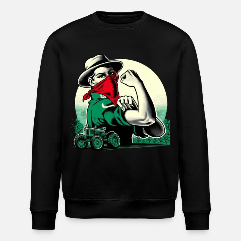 Fermière Forte - Sweat bio ROLLER Stanley/Stella Unisexe - noir