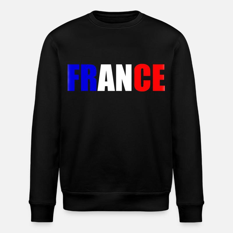 france - Sweat bio ROLLER Stanley/Stella Unisexe - noir