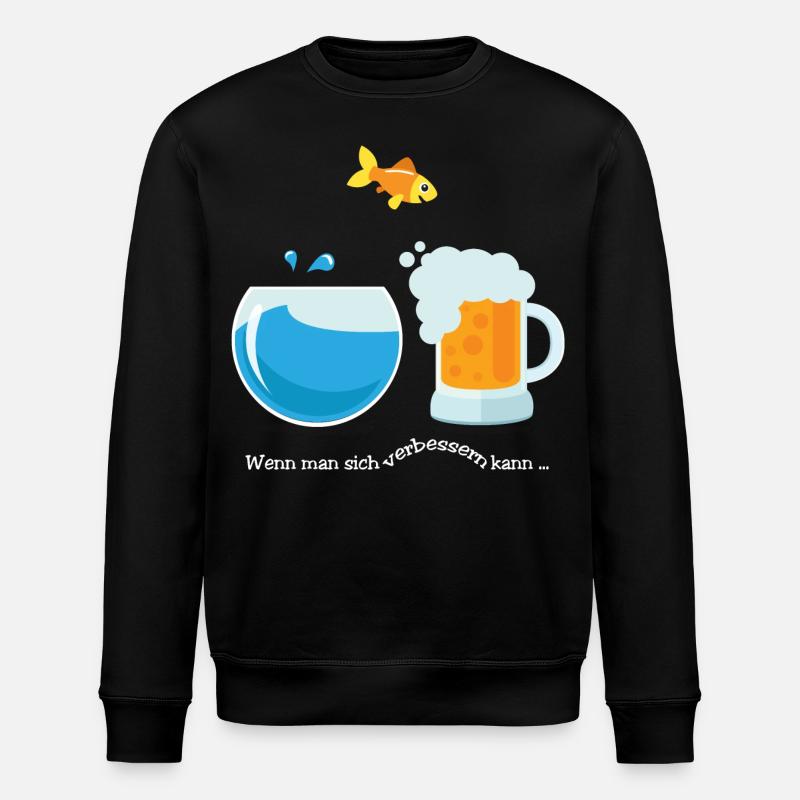 Poisson rouge (Édition Il-Meilleur) - Sweat bio ROLLER Stanley/Stella Unisexe - noir