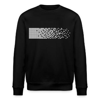 Défragmentation - Sweat bio ROLLER Stanley/Stella Unisexe - noir - Devant - Nik (191cm)