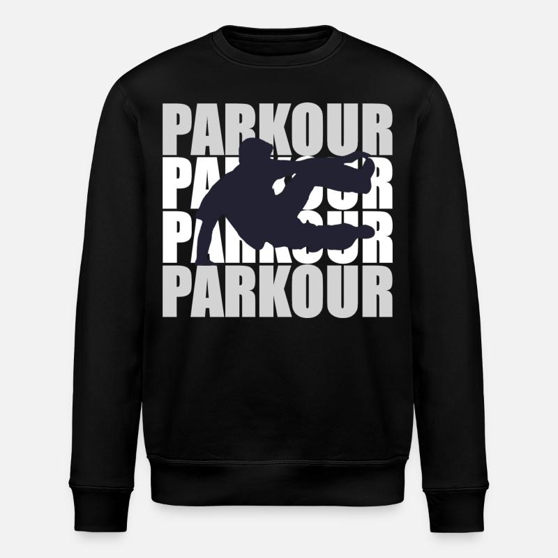 Le parkour - Sweat bio ROLLER Stanley/Stella Unisexe - noir