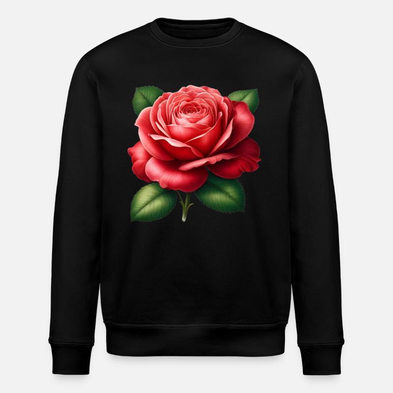 Rosa - Stanley/Stella Unisex Bio-Sweatshirt ROLLER - Schwarz
