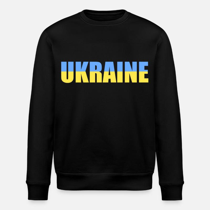 ukraine - Stanley/Stella Unisex Bio-Sweatshirt ROLLER - Schwarz