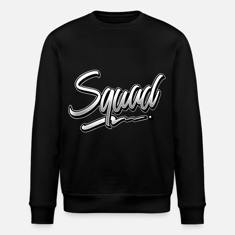 Squad - Stanley/Stella ROLLER Unisex Organic Sweatshirt - black