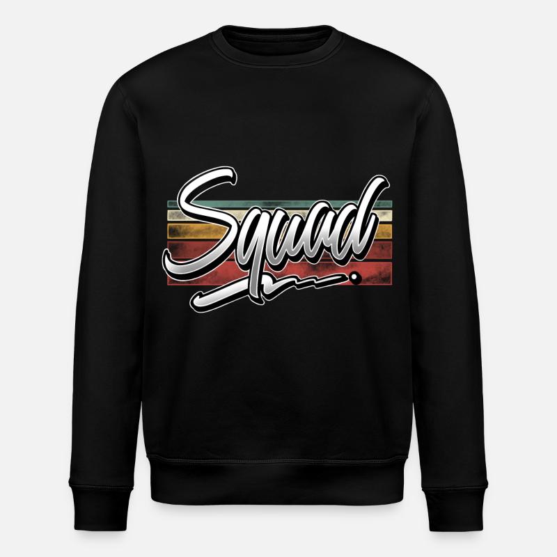Squad - Stanley/Stella ROLLER Unisex Organic Sweatshirt - black