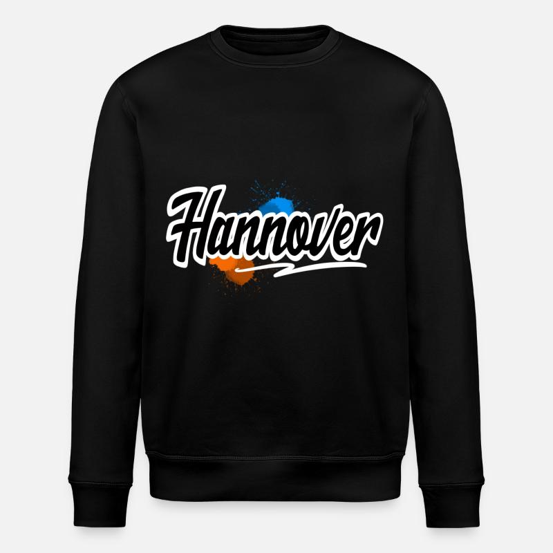 Hannover - Stanley/Stella Unisex Bio-Sweatshirt ROLLER - Schwarz