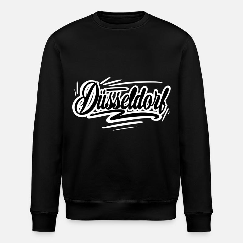 Dusseldorf - Stanley/Stella ROLLER Unisex Organic Sweatshirt - black