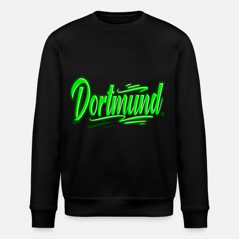 Dortmund - Sweat bio ROLLER Stanley/Stella Unisexe - noir