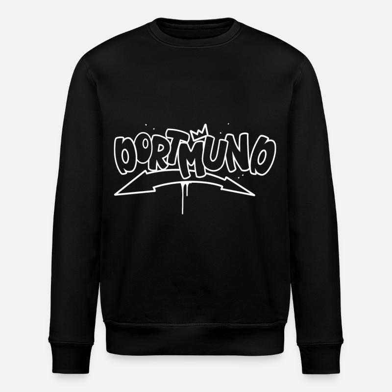 Dortmund Graffiti - Stanley/Stella ROLLER Unisex Organic Sweatshirt - black