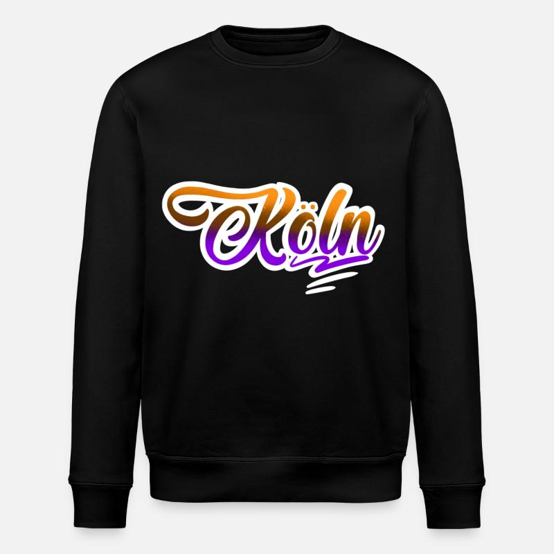 Köln - Stanley/Stella Unisex Bio-Sweatshirt ROLLER - Schwarz
