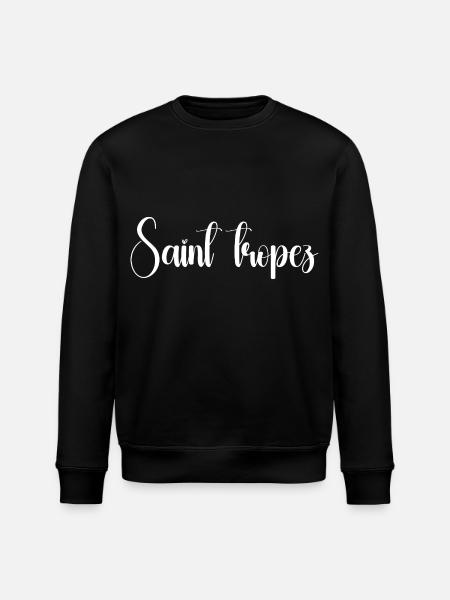Saint Tropez - Stanley/Stella ROLLER Unisex Organic Sweatshirt - black