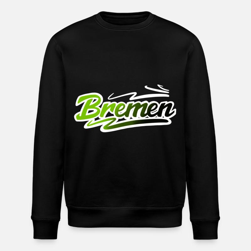 Bremen - Stanley/Stella Unisex Bio-Sweatshirt ROLLER - Schwarz