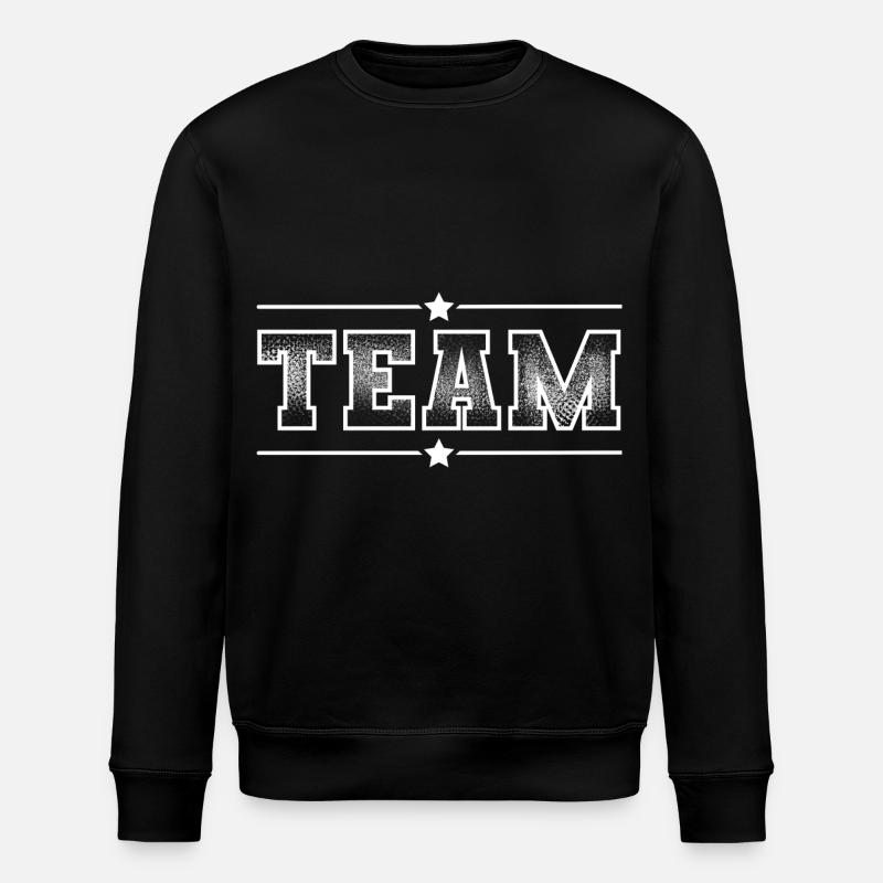 team - Stanley/Stella ROLLER Unisex Organic Sweatshirt - black
