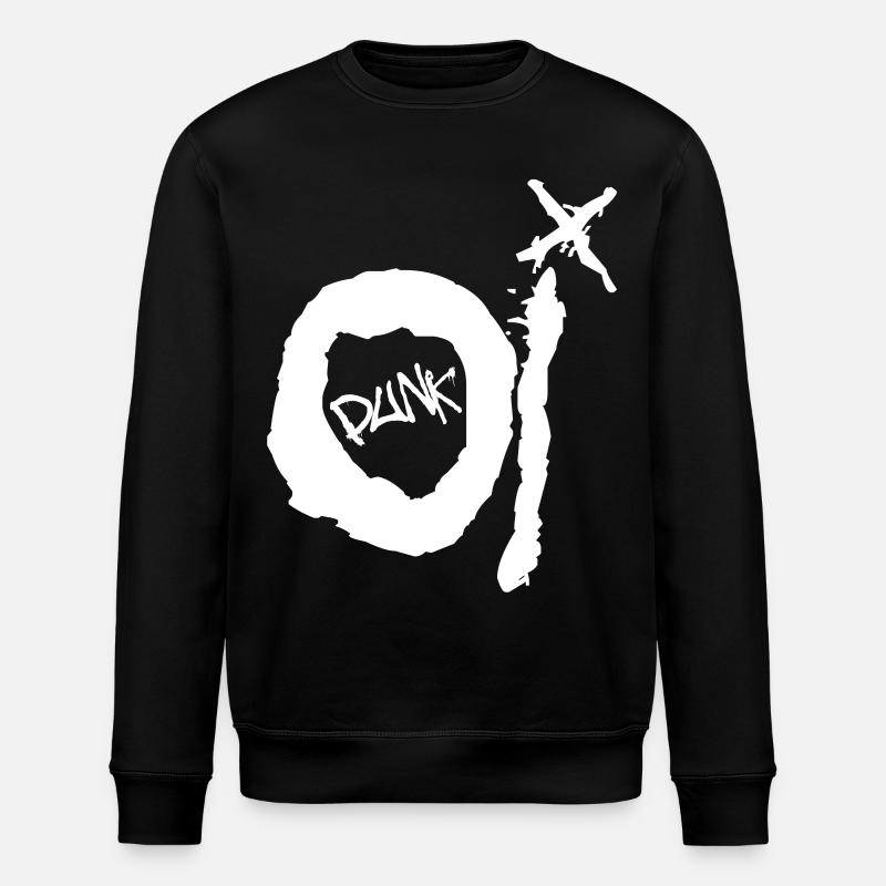 Oi Punk - Sweat bio ROLLER Stanley/Stella Unisexe - noir