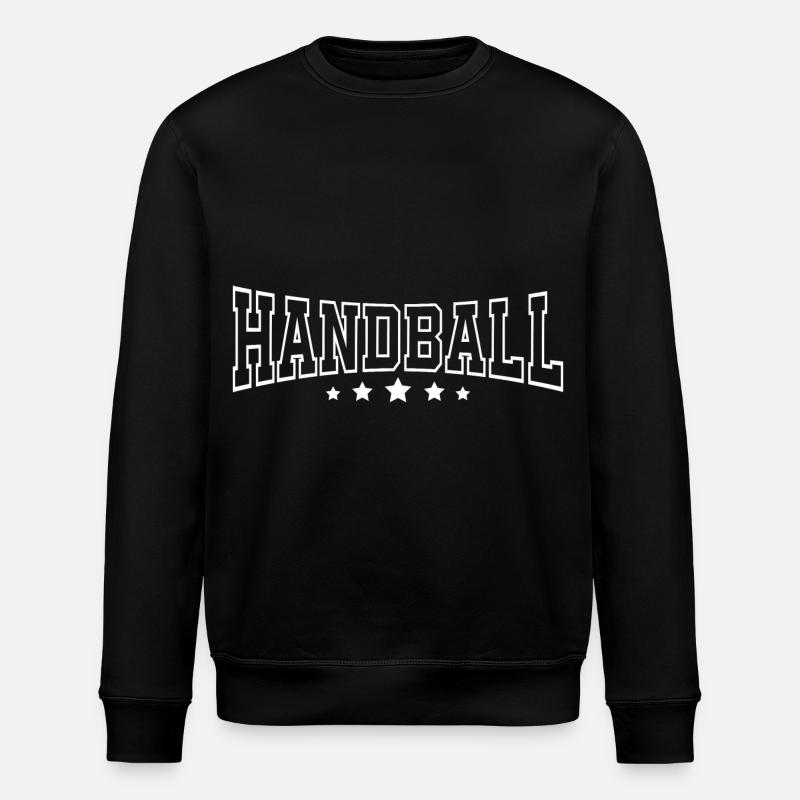 Handball - Sweat bio ROLLER Stanley/Stella Unisexe - noir