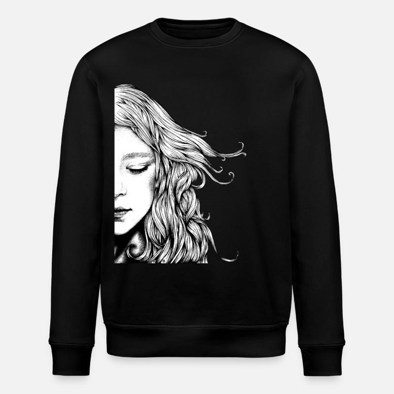 Träumerin - Stanley/Stella Unisex Bio-Sweatshirt ROLLER - Schwarz