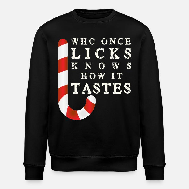 slogan drôle de Noël - Sweat bio ROLLER Stanley/Stella Unisexe - noir