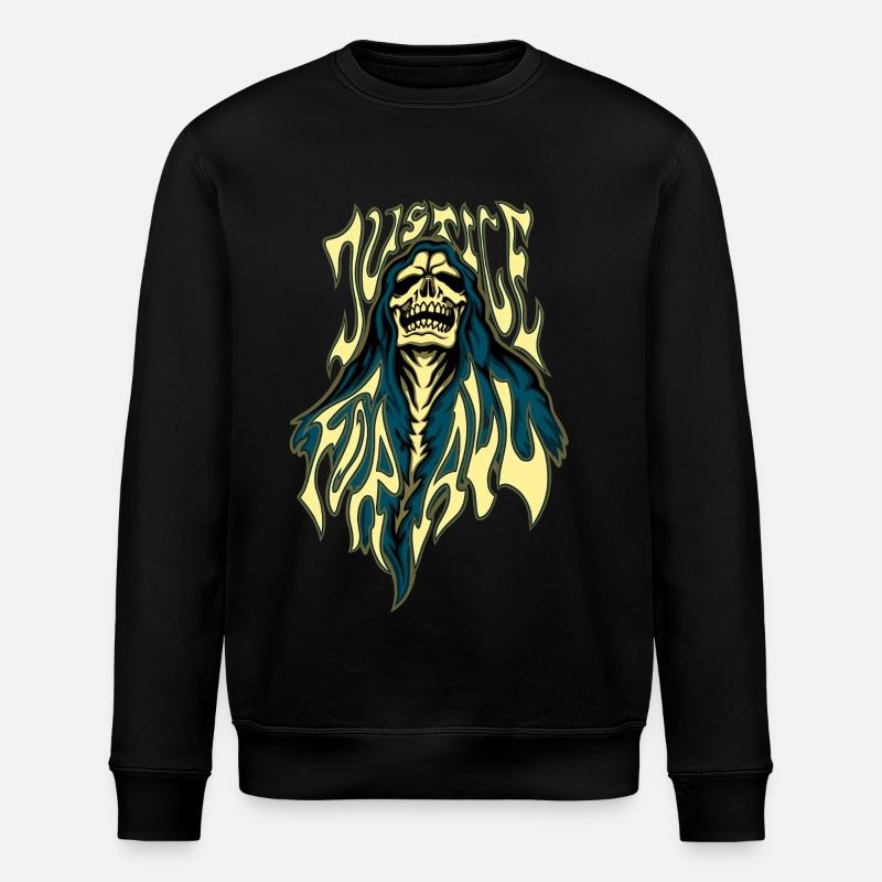 Justice pour tous - Sweat bio ROLLER Stanley/Stella Unisexe - noir