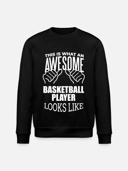 Basketball Basketball Basketball - Stanley/Stella Unisex Bio-Sweatshirt ROLLER - Schwarz