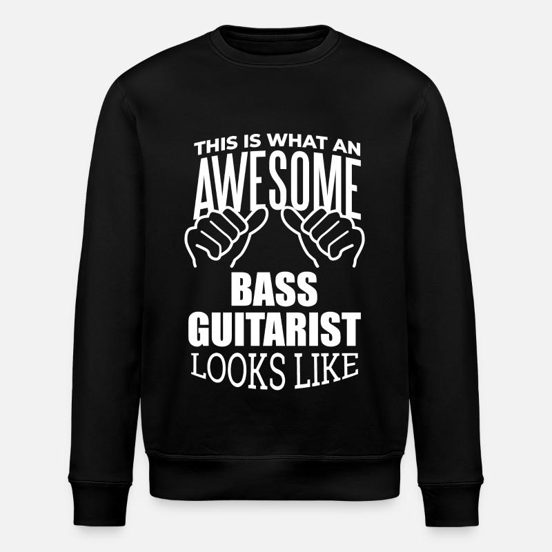 guitare basse - Sweat bio ROLLER Stanley/Stella Unisexe - noir