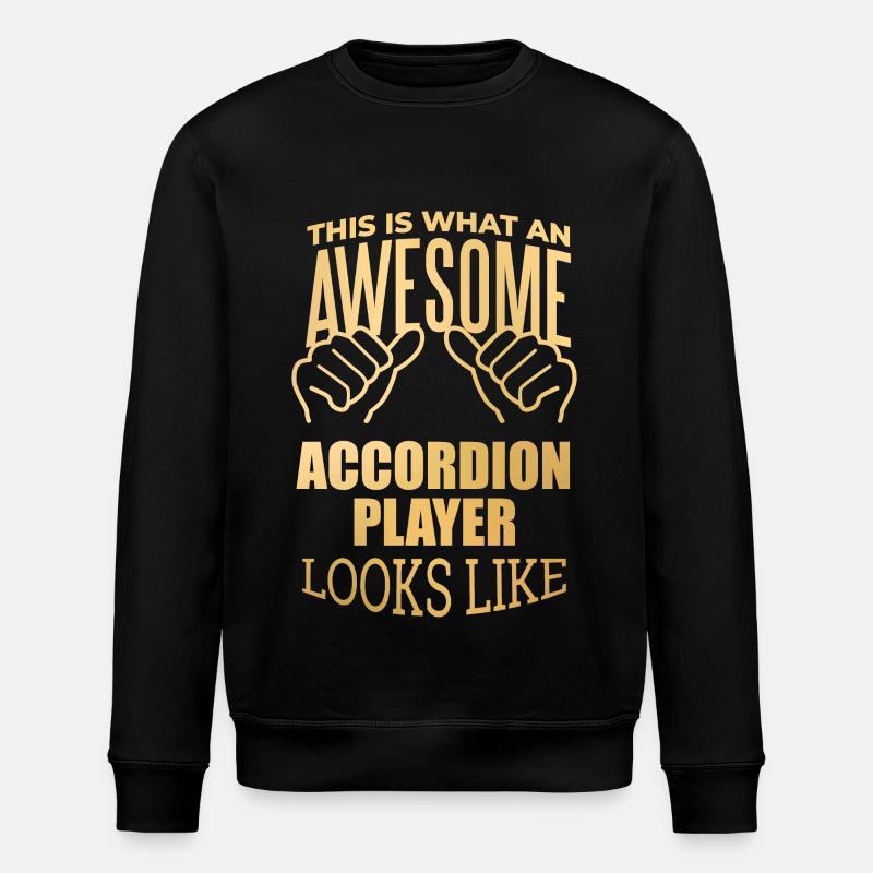 accordéon - Sweat bio ROLLER Stanley/Stella Unisexe - noir