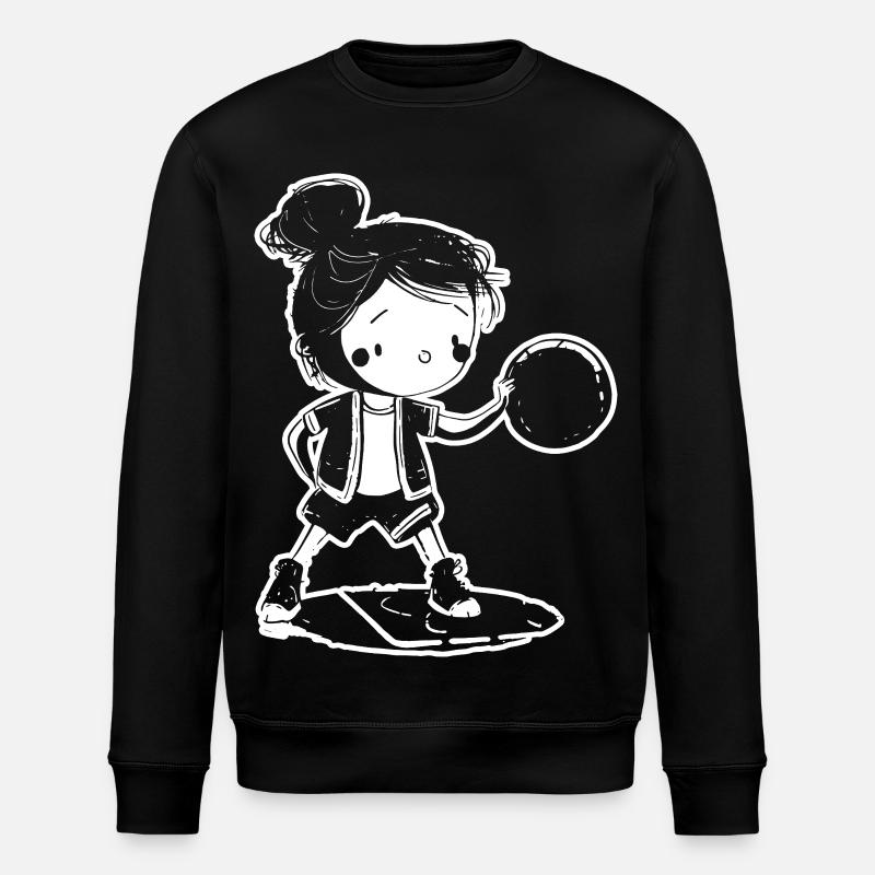 Petit basketteur - Sweat bio ROLLER Stanley/Stella Unisexe - noir