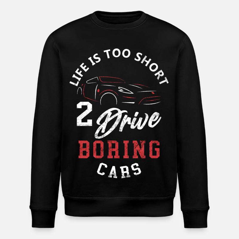 Sportwagen Humorvolle Phrase - Stanley/Stella Unisex Bio-Sweatshirt ROLLER - Schwarz