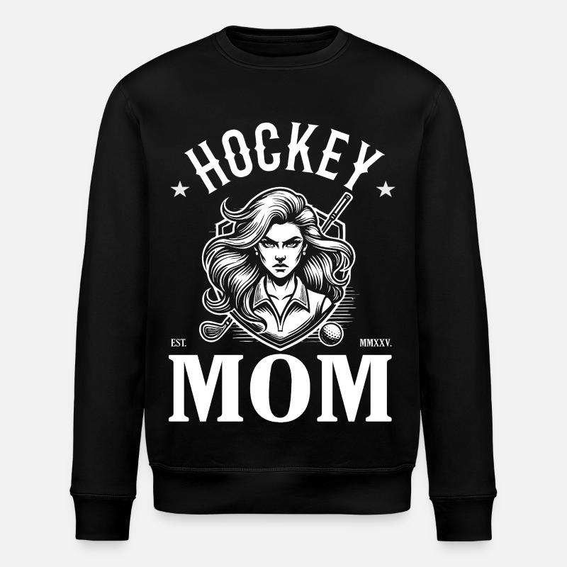 Hockey Mom Design – Stolz & Teamgeist - Sweat bio ROLLER Stanley/Stella Unisexe - noir