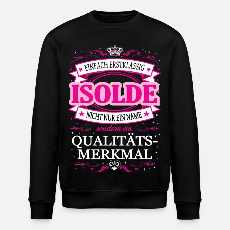 Quality feature Isolde simply first-class - Stanley/Stella ROLLER Unisex Organic Sweatshirt - black