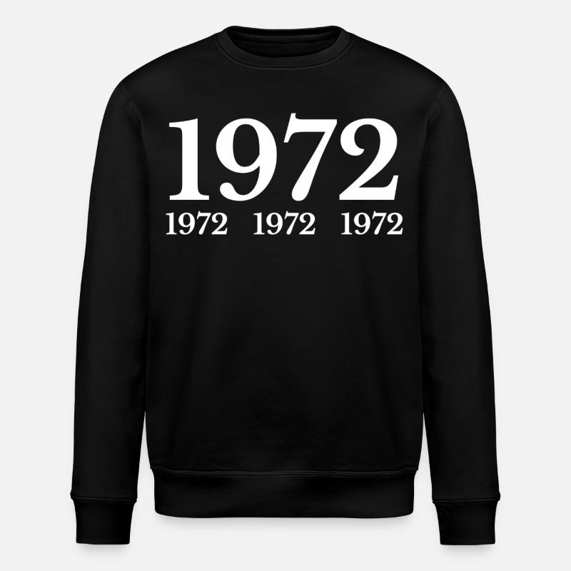 1972 - Sweat bio ROLLER Stanley/Stella Unisexe - noir