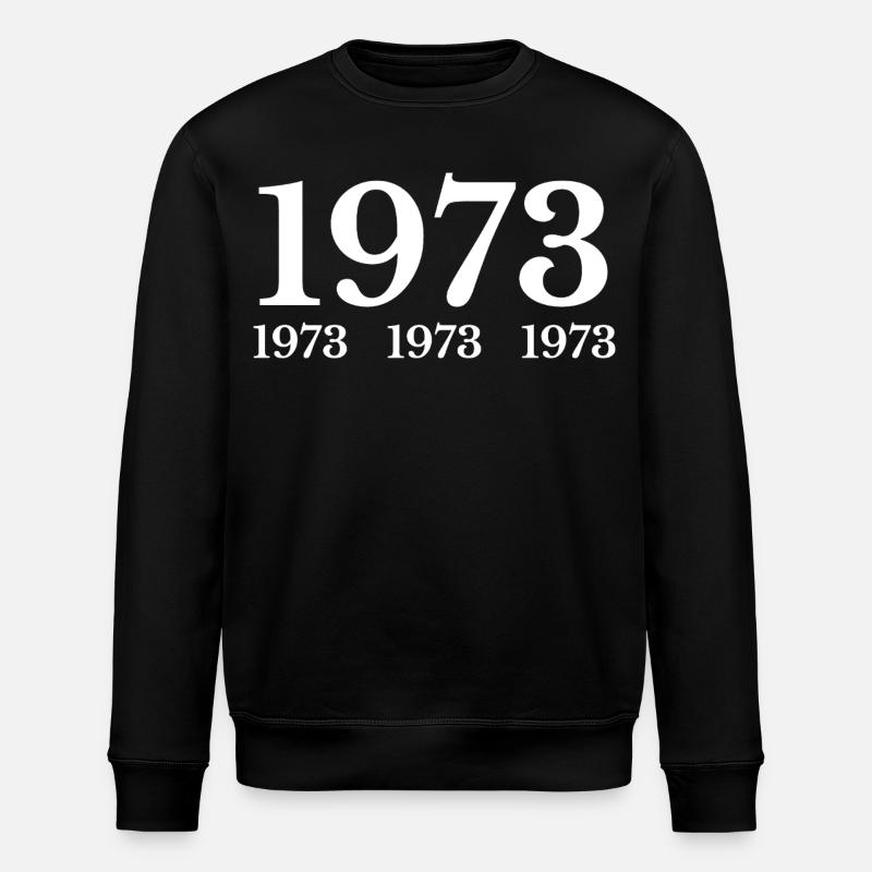 1973 - Stanley/Stella ROLLER Unisex Organic Sweatshirt - black