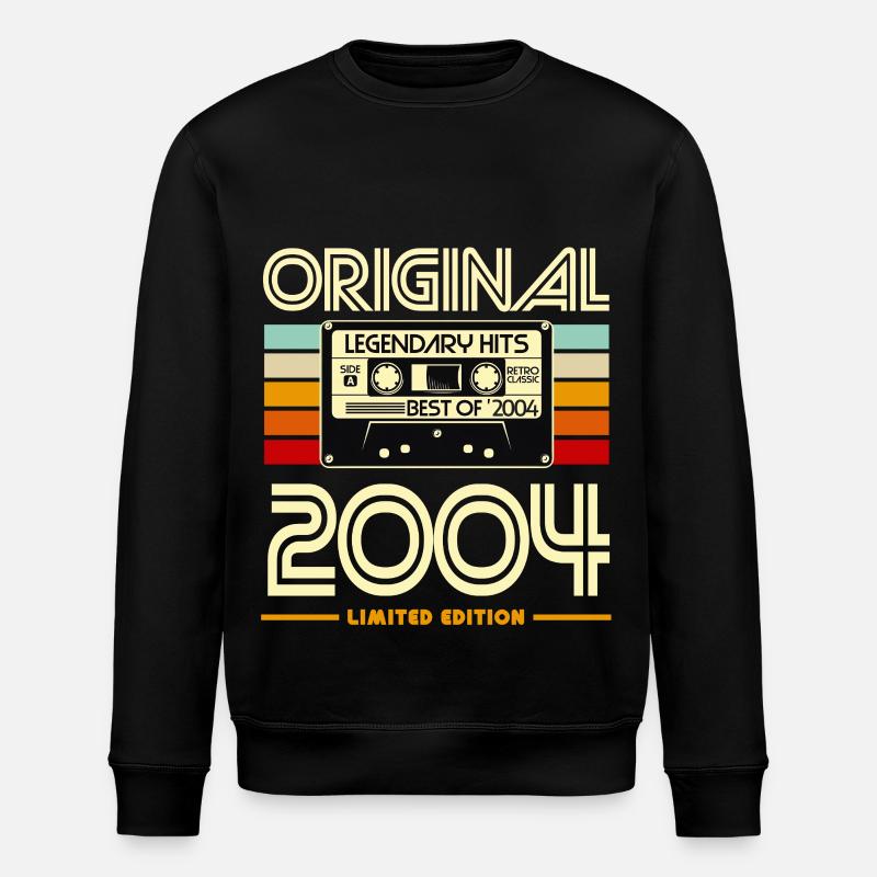 Original 2004 Cassette Limité - Sweat bio ROLLER Stanley/Stella Unisexe - noir