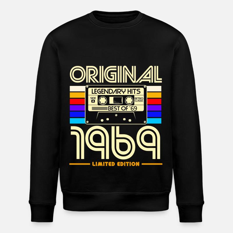 Original 1969 Édition Limitée - Sweat bio ROLLER Stanley/Stella Unisexe - noir