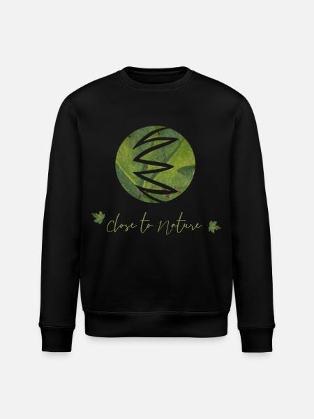 nature lovers Nature lovers - Stanley/Stella ROLLER Unisex Organic Sweatshirt - black