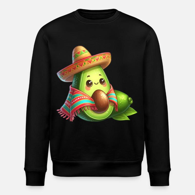 Cinco De Mayo Avocat - Sweat bio ROLLER Stanley/Stella Unisexe - noir