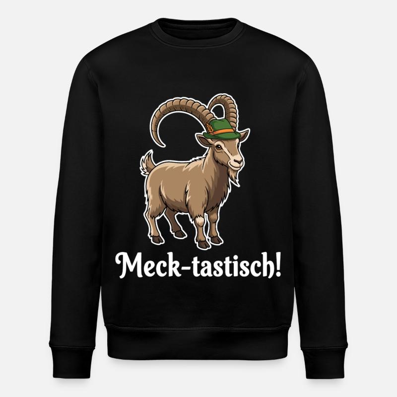 Meck-tastic ! - Stanley/Stella ROLLER Unisex Organic Sweatshirt - black