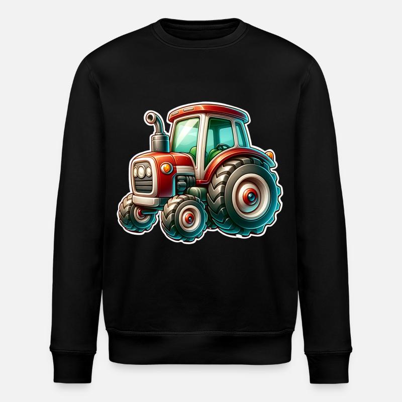 Traktor - Stanley/Stella Unisex Bio-Sweatshirt ROLLER - Schwarz
