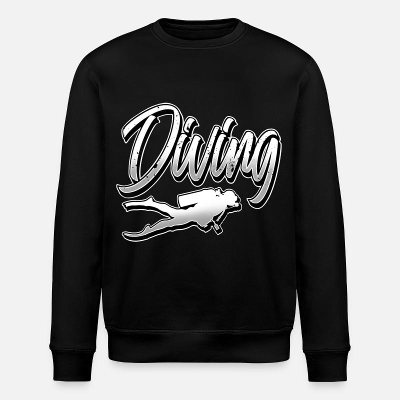 Plongée sous-marine - Sweat bio ROLLER Stanley/Stella Unisexe - noir