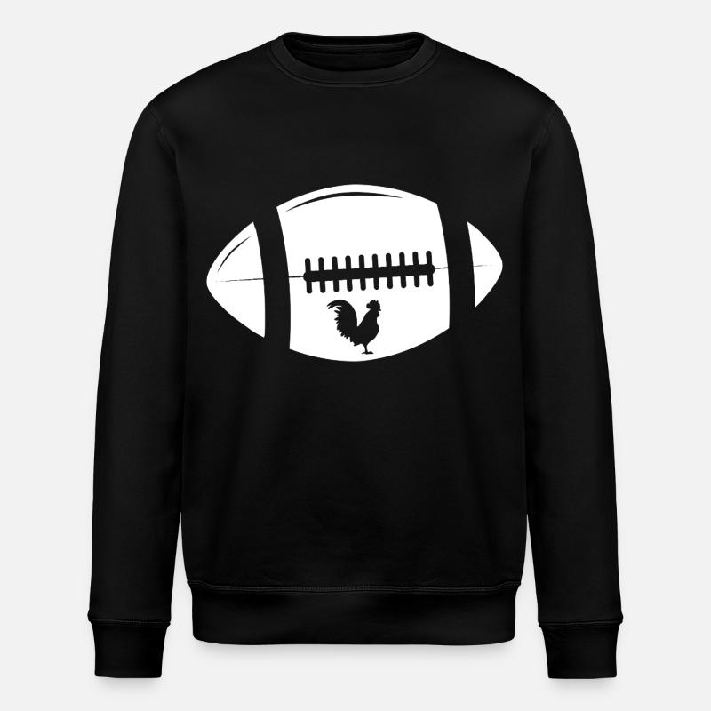 Rugby - Stanley/Stella ROLLER Unisex Organic Sweatshirt - black