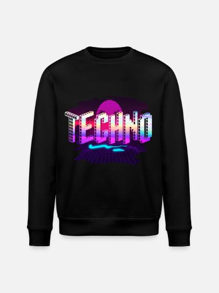 Techno - Stanley/Stella ROLLER Unisex Organic Sweatshirt - black